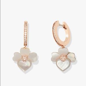 Kate Spade Disco Pansy Earrings